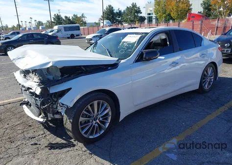2018 Infiniti Q50 3.0T Luxe from USA, damaged, VIN JN1EV7AP1JM362668